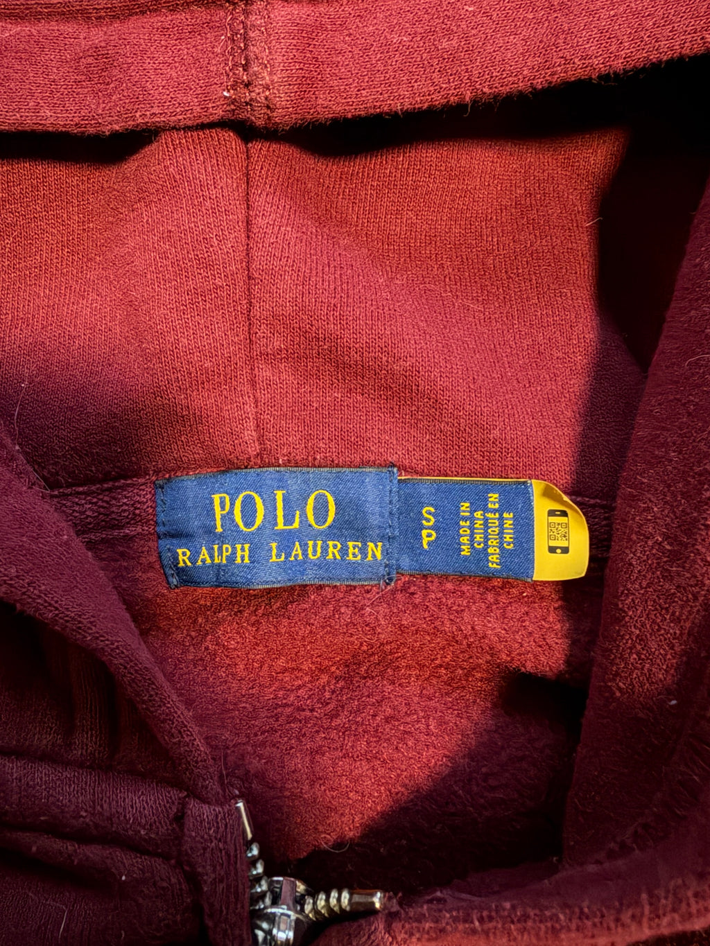 Ralph Lauren Zip Hoodie (XS)