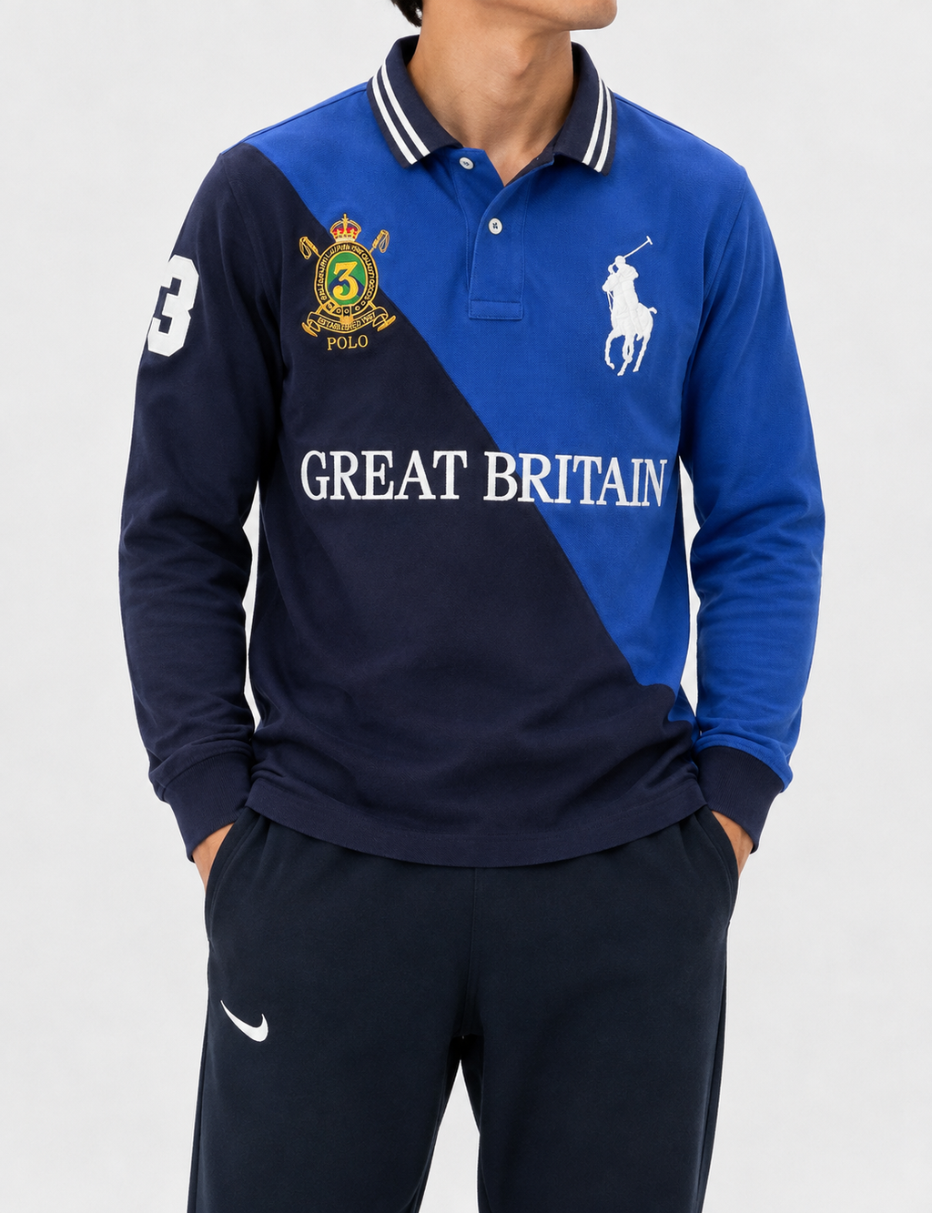 Polo Langarm (S)
