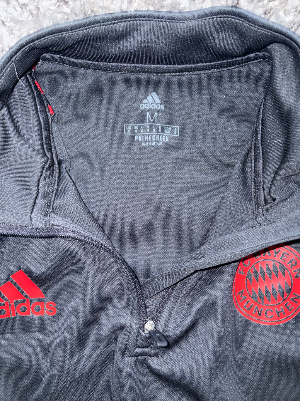 FC Bayern 1/4 Zipper (M)