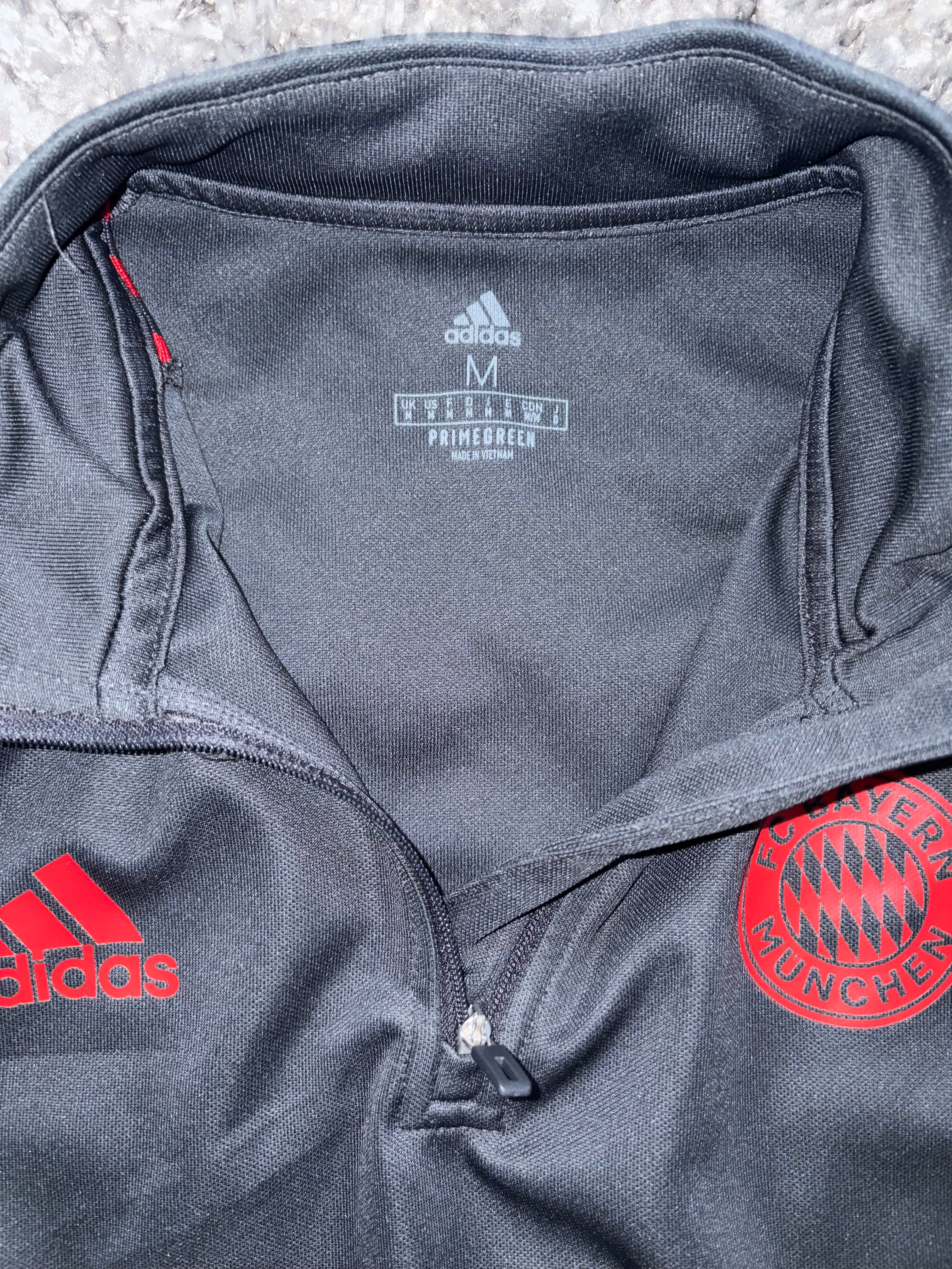 FC Bayern 1/4 Zipper (M)