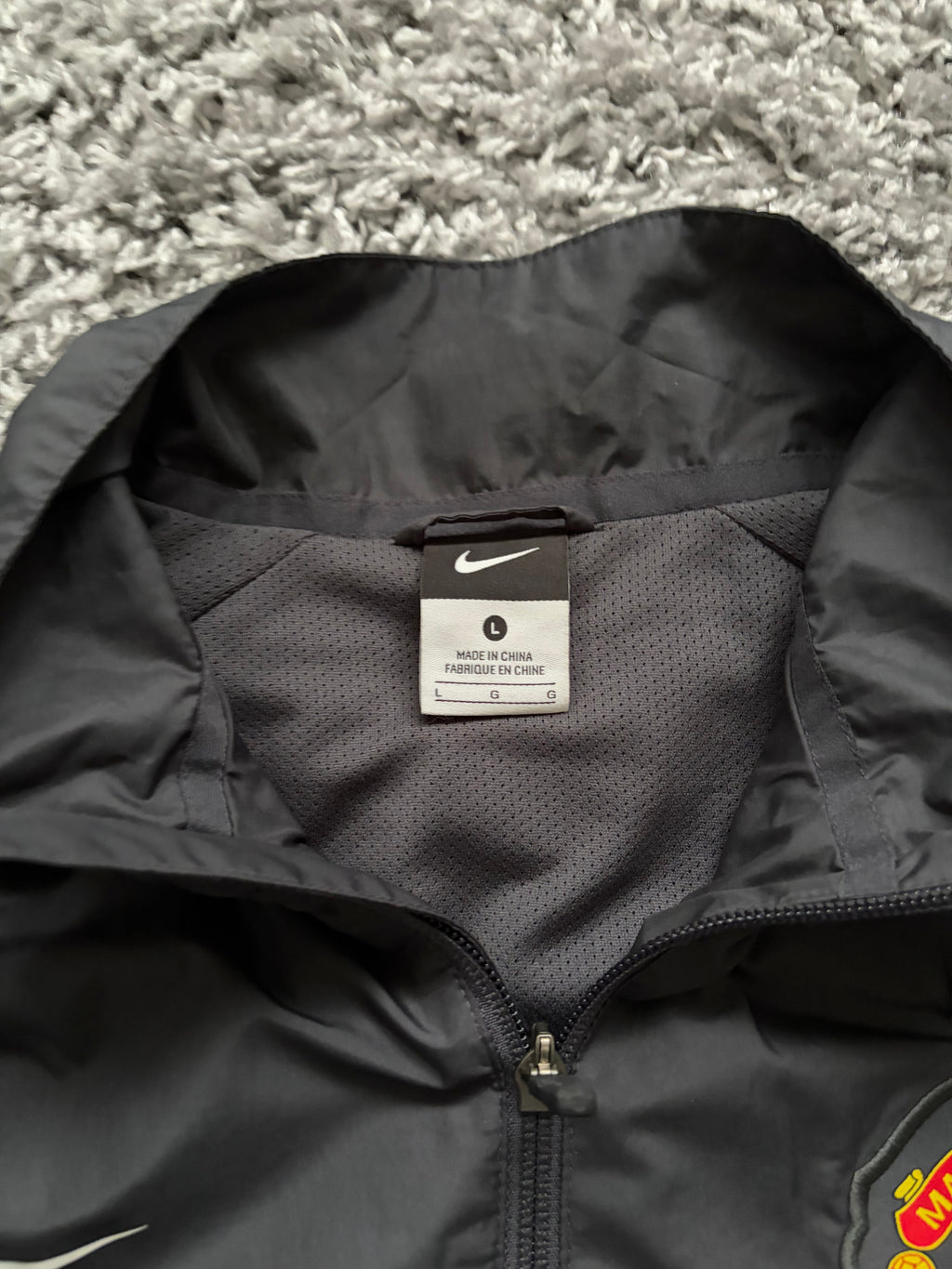 Man U Trackjacket (L)